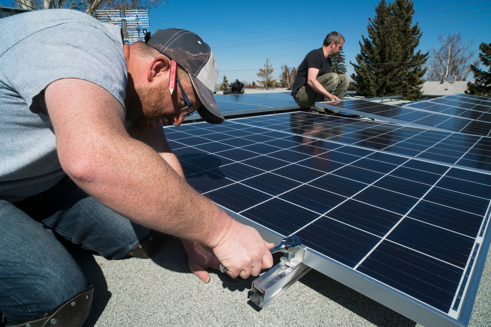 Residential Solar Panel Installation